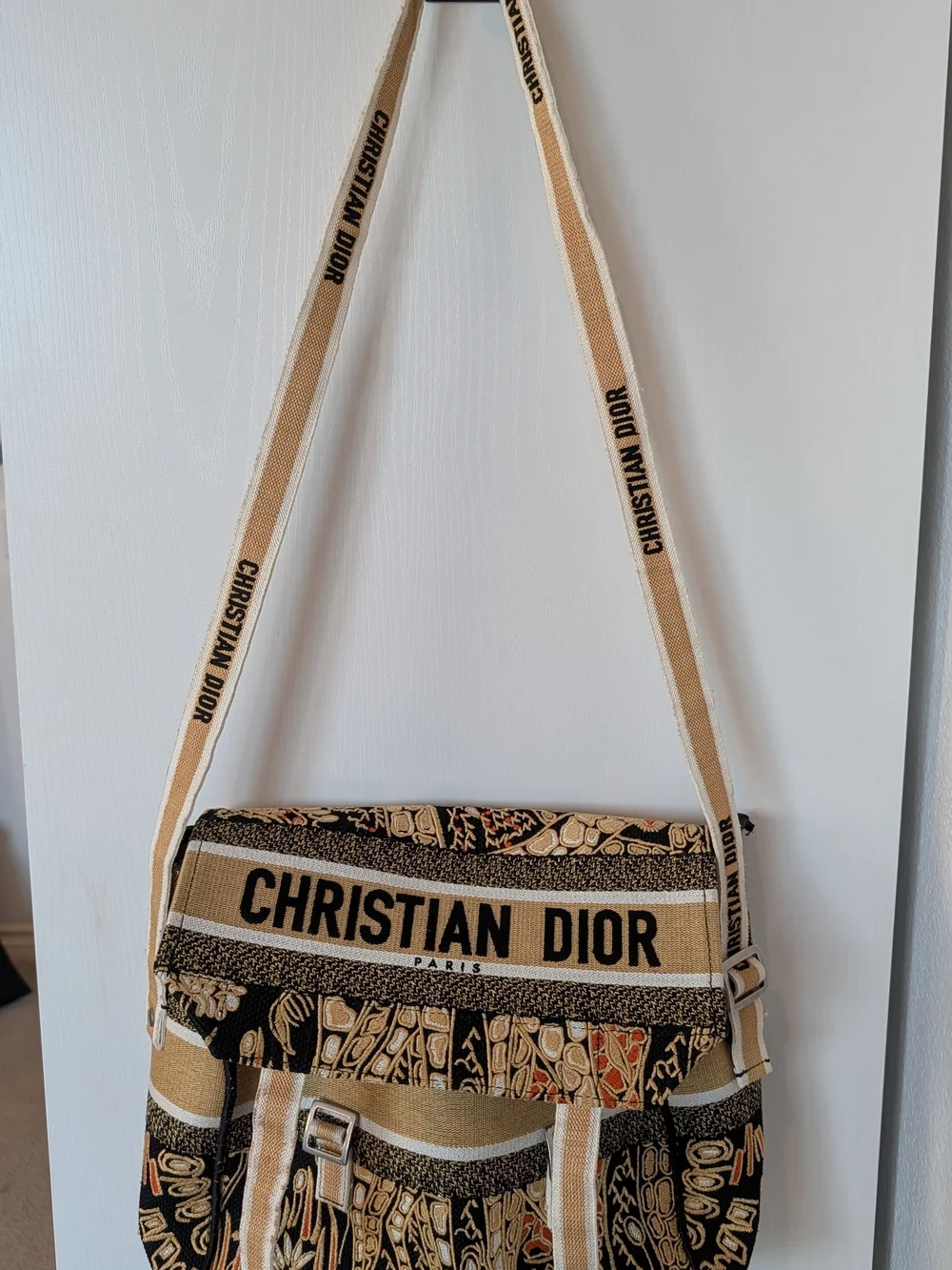 Christian Dior Animals Giraffe Diorcamp Messenger Bag w/Tags